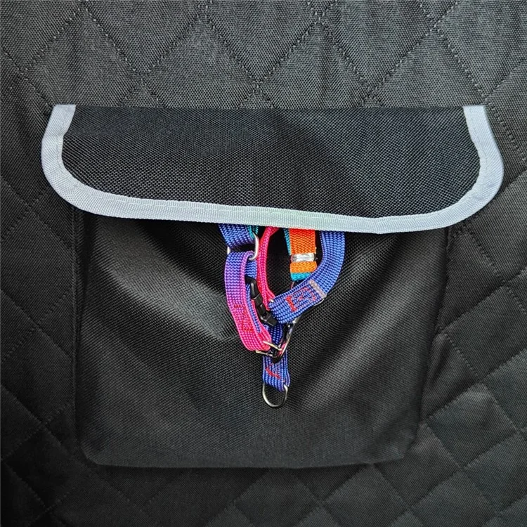 4830 Oxford Cloth SUV Car Rear Back Seat Cover 185x105x35CM Pet Dog Rest Mat with 2 Pockets