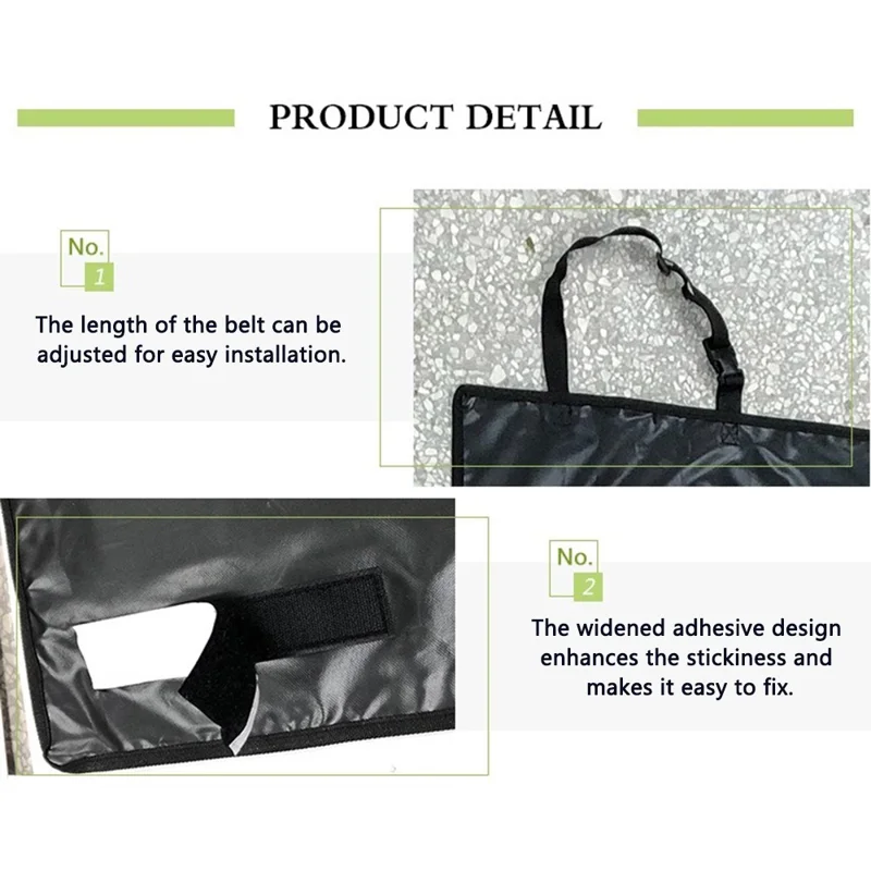 YF-1382L Tapis de Coffre de Voiture SUV Rallongé pour Animaux de Compagnie en Tissu Oxford 600D Anti-Salissure et Imperméable