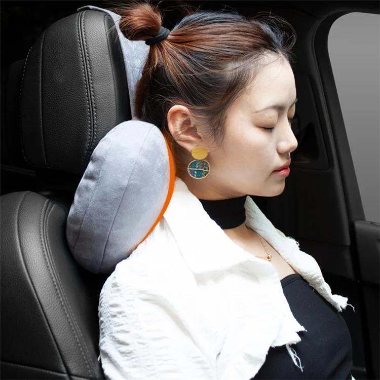 Supporto per il collo in memory foam per poggiatesta per auto, 1152, marrone
