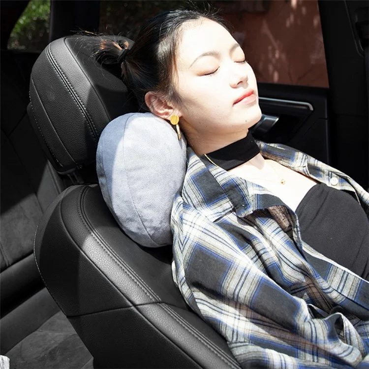 Supporto per il collo in memory foam per poggiatesta per auto, 1152, marrone