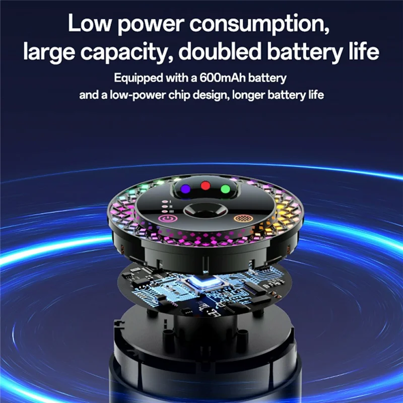 YESIDO VC14 Car Aromatherapy Diffuser Smart Air Freshener Rechargeable RGB Starry Sky Ambient Lamp