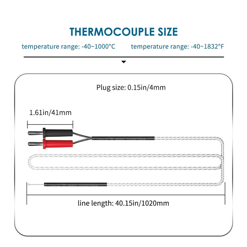 ANENG ST211 Multimetro digitale a pinza con schermo a colori grande 6000 conteggi Tensione CA/CC Corrente Tester - Rosso 