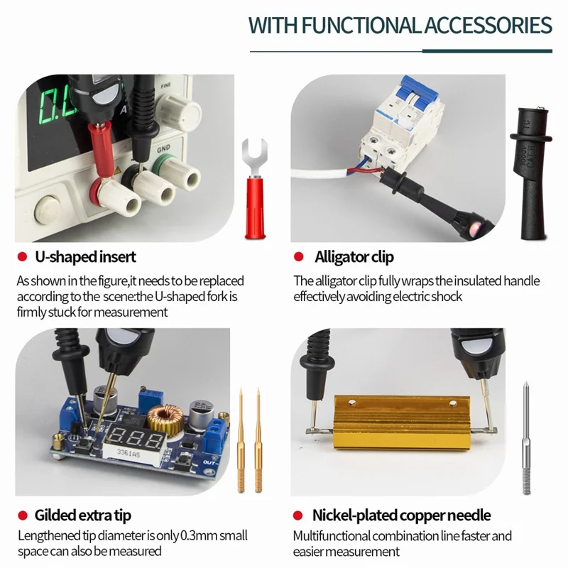 ANENG A3007 Smart Pen Type Multimeter with LCD Digital Display 6000 Counts Non-Contact AC/DC Voltage Resistance Test Tool