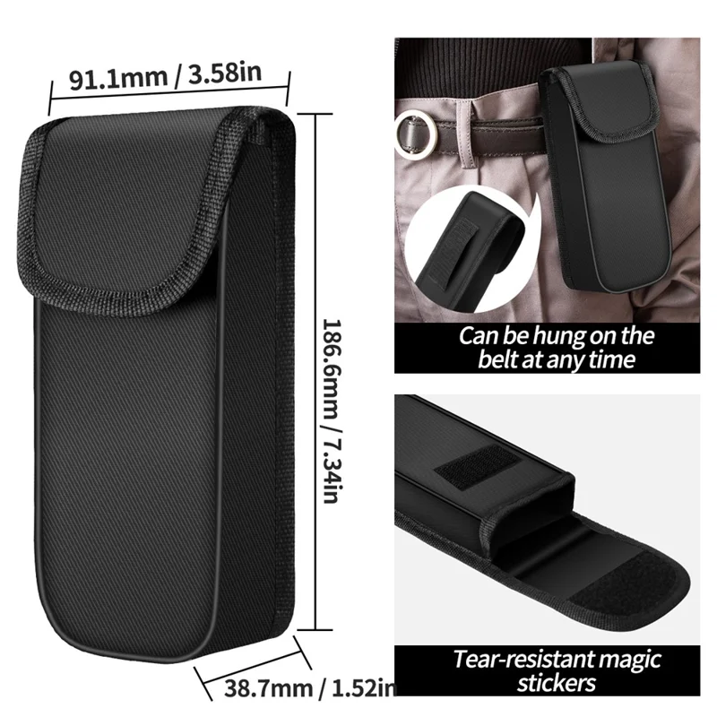 ANENG ST206 Digitalt Tændingsmultimeter Strømmåler 6000 tællinger Automatisk Måleområde AC/DC Strøm Spænding Transistortester - Orange