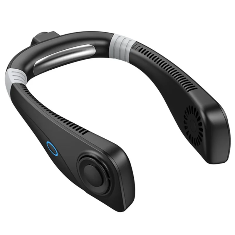 Wholesale Customize Aromatherapy Summer Air Cooling Neck Fan Leafless