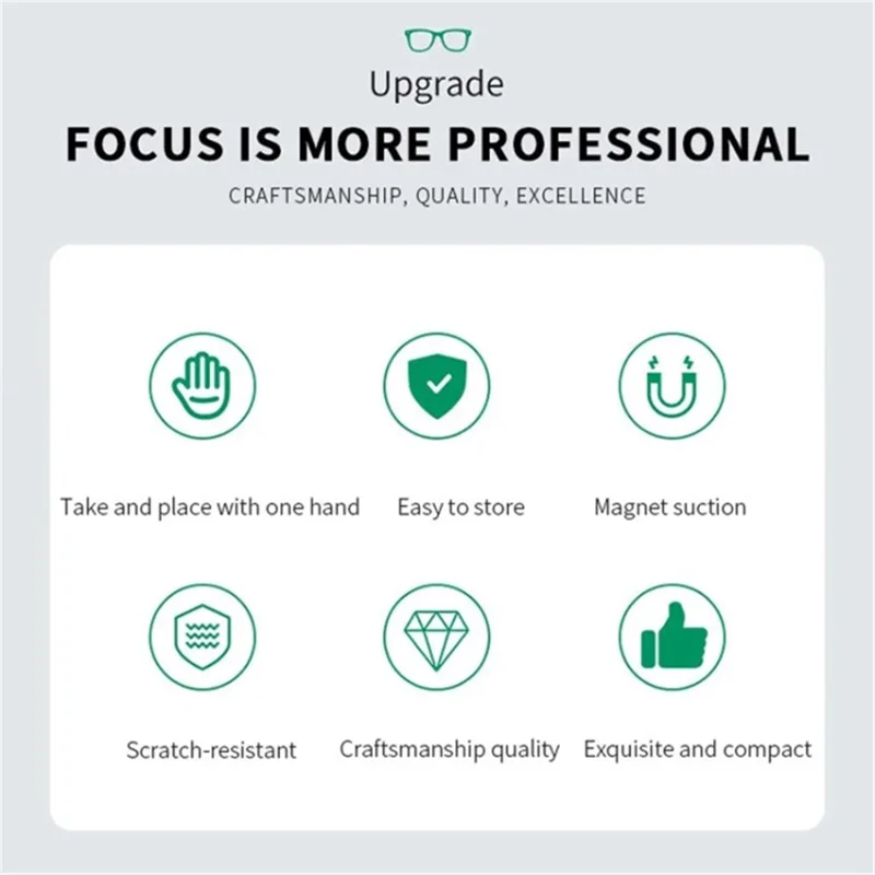 Car Sun Visor Sunglasses Holder Magnetic Microfiber Leather Glasses Eyeglass Hanger for Ticket, Card, Bill - Grey