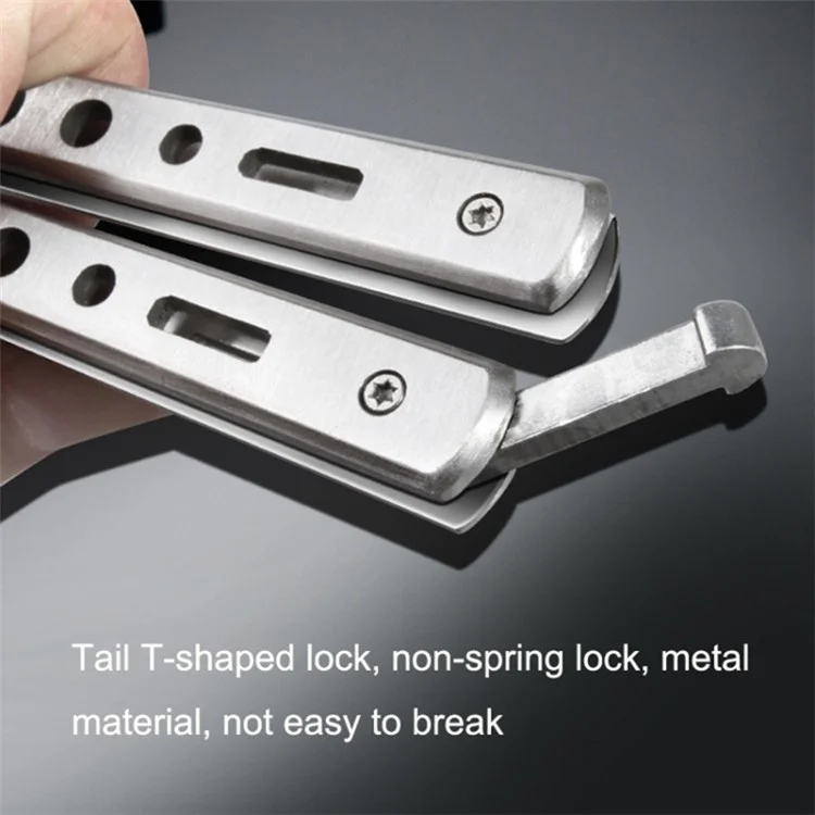 Folding Stone Removal Hook with Safety Hammer Portable Car Tire Cleaning Tool Set - Stainless Steel Color