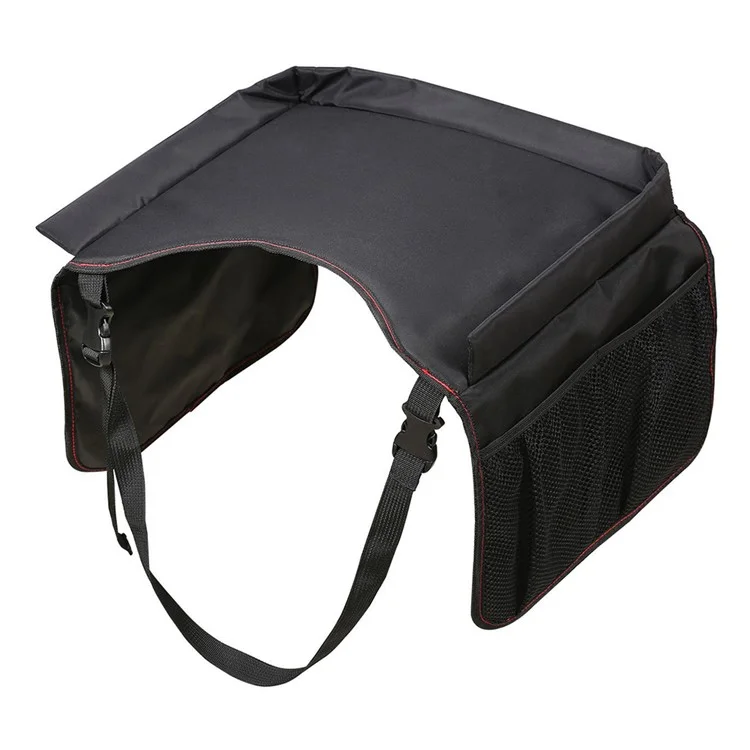 Bandeja plegable para coche para niños Oxford Cloth Foldable Dining Drink Table Car Seat Tray
