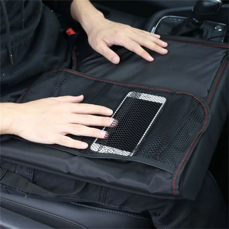 Bandeja plegable para coche para niños Oxford Cloth Foldable Dining Drink Table Car Seat Tray