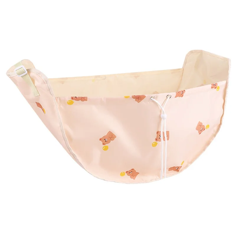 Oxford Cloth Rear Seat Sundries Bag Car Hammock Storage Bag Backseat Organizer - Balloon and Bear