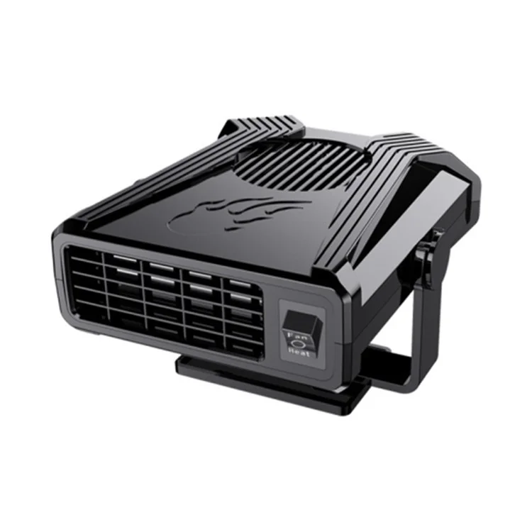 Ventilateur de Chauffage Automobile Mini 12V, Désembuage et Dégivrage de Pare-Brise, Appareil de Chauffage d'Intérieur de Véhicule en ABS