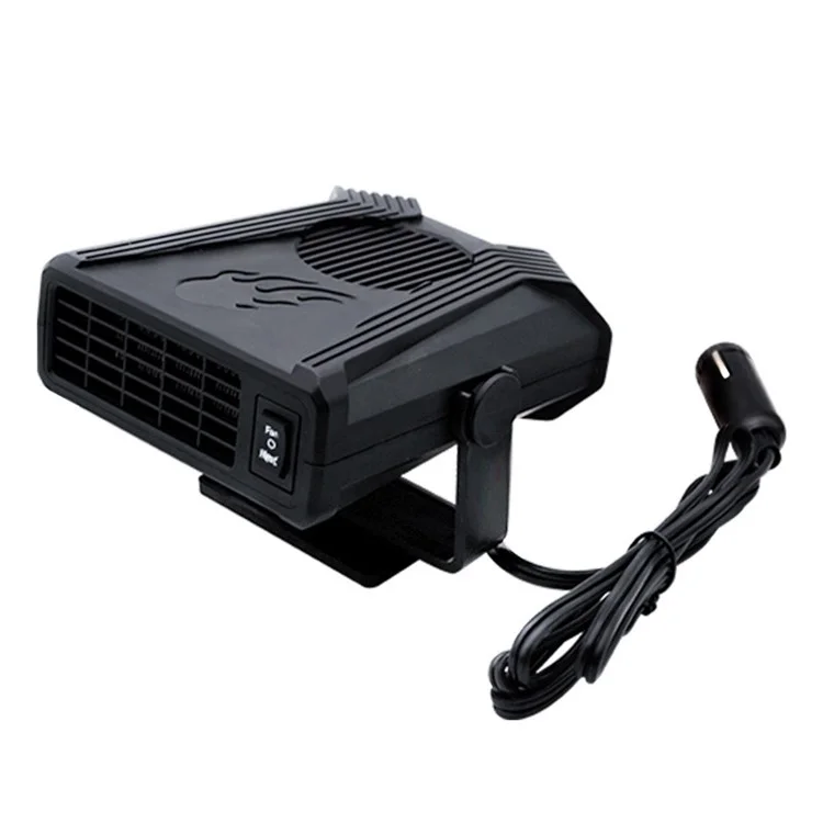 Chauffage de pare-brise de voiture mini 24V, dispositif de désembuage et de dégivrage ABS, ventilateur de chauffage pour l'intérieur du véhicule