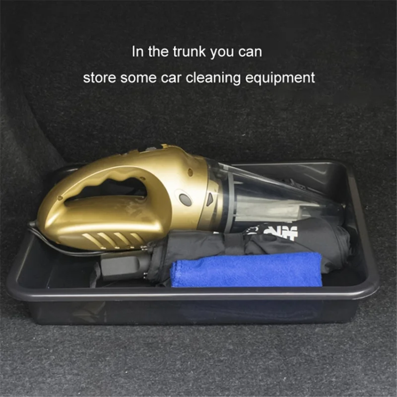 Size S Multifunctional Car Rear Seat Storage Tray Shoe Holder Home Teacup Organizer, 328x249x51mm