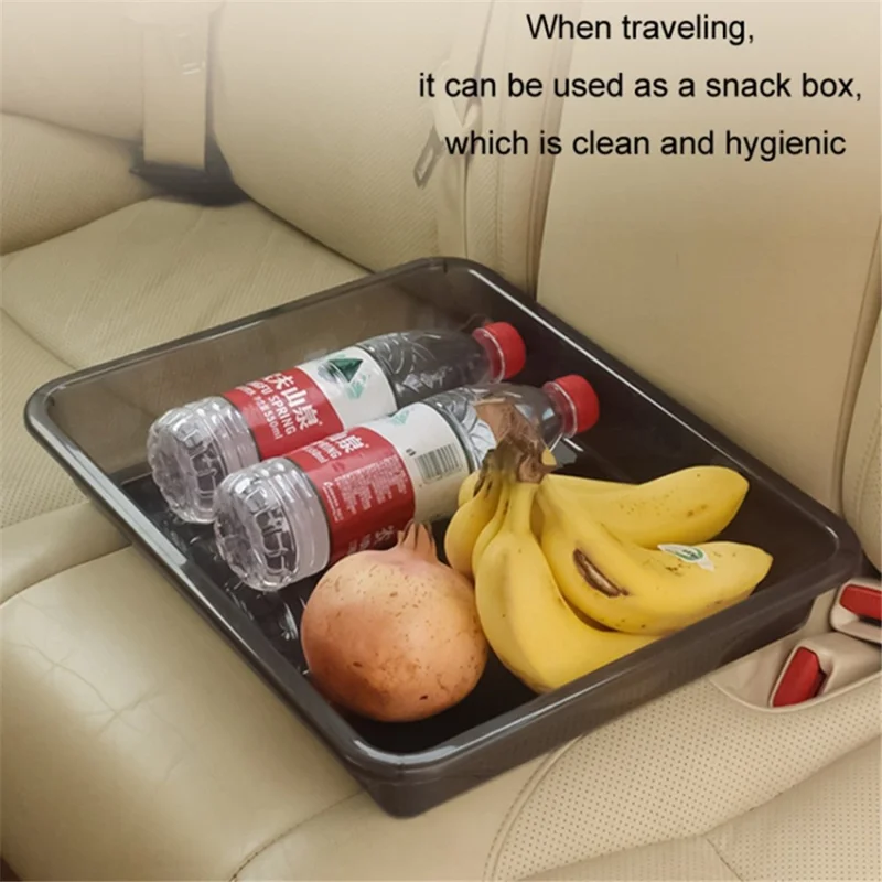 Size L Multifunctional Car Storage Tray Shoe Umbrella Holder Auto Trunk Organizer, 380x300x60mm