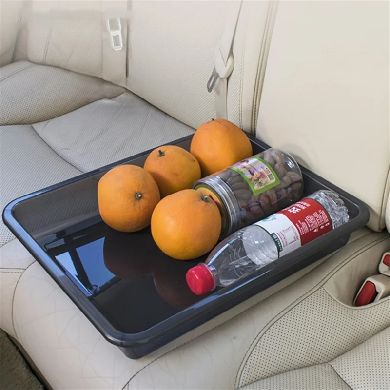 Size L Multifunctional Car Storage Tray Shoe Umbrella Holder Auto Trunk Organizer, 380x300x60mm