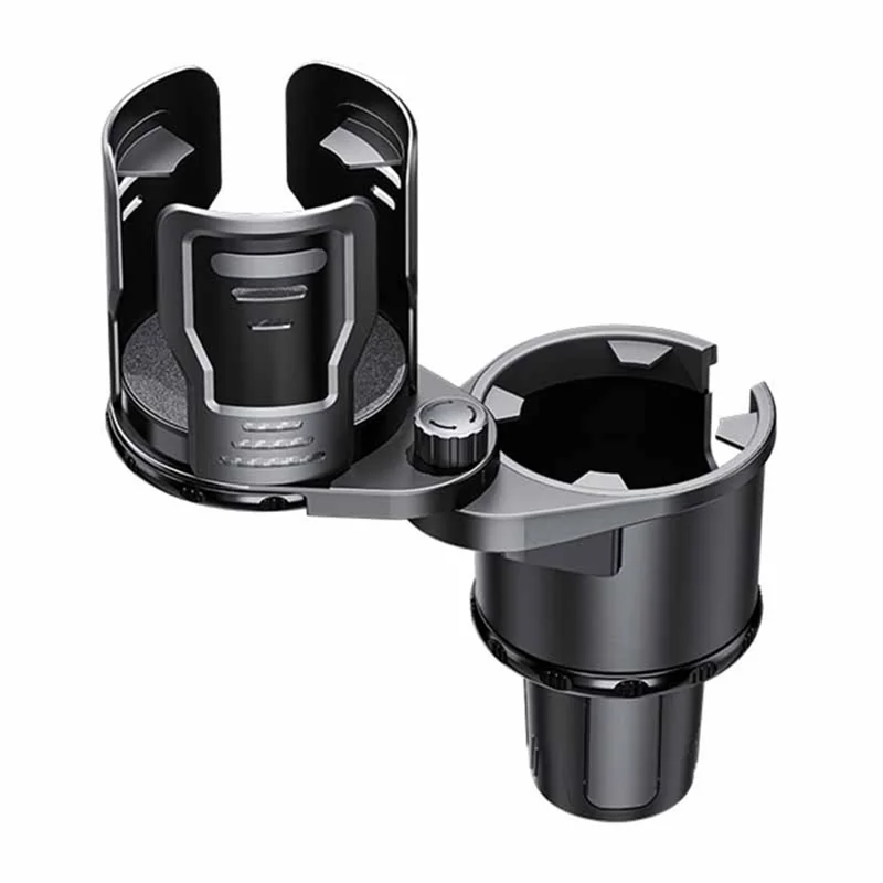 Vehicle Mounted Car Cup Holder 360 Degree Rotating Drink Beverage Holder Bracket, Size L