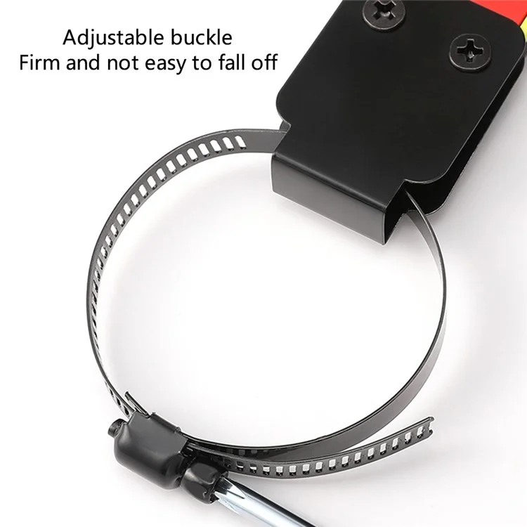 9761 Car Anti-Static Strap PVC + Iron Wire Automotive Static Eliminator Strip - Black