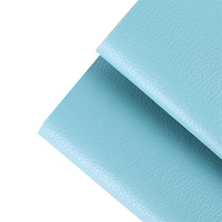 100x100CM selbstklebender PVC-Leder-Reparaturklebeband-Patch für Sofas, Autositze, Couches, Handtaschen, Möbel - Himmelblau