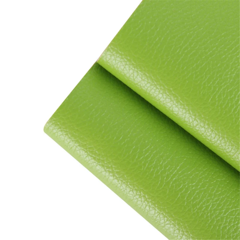 100x100CM Ruban Adhésif en Cuir PVC Autocollant pour Réparer les Sofas, Sièges de Voiture, Canapés, Sacs à Main, Meubles - Vert