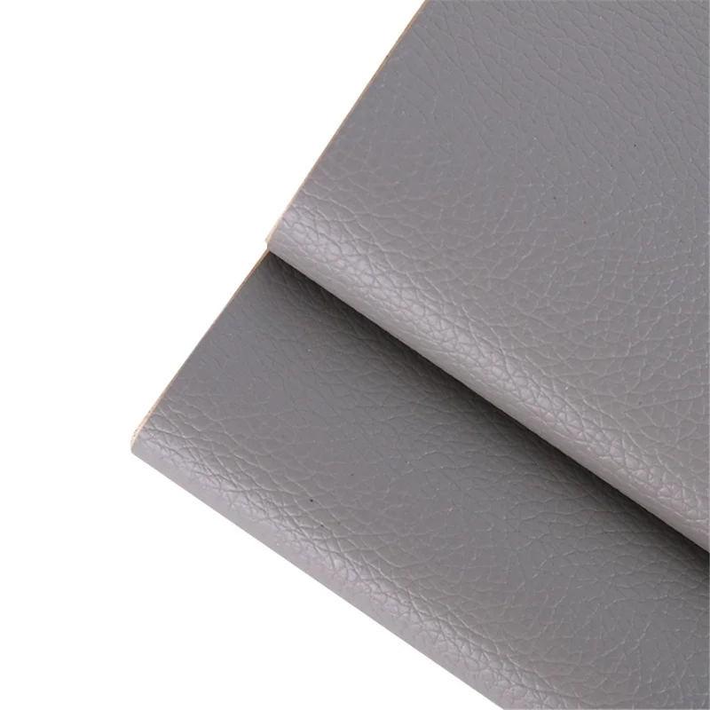 100x100CM selbstklebende PVC-Ledorreparaturband-Patch für Sofas, Autositze, Polstermöbel, Handtaschen, Möbel - Dunkelgrau