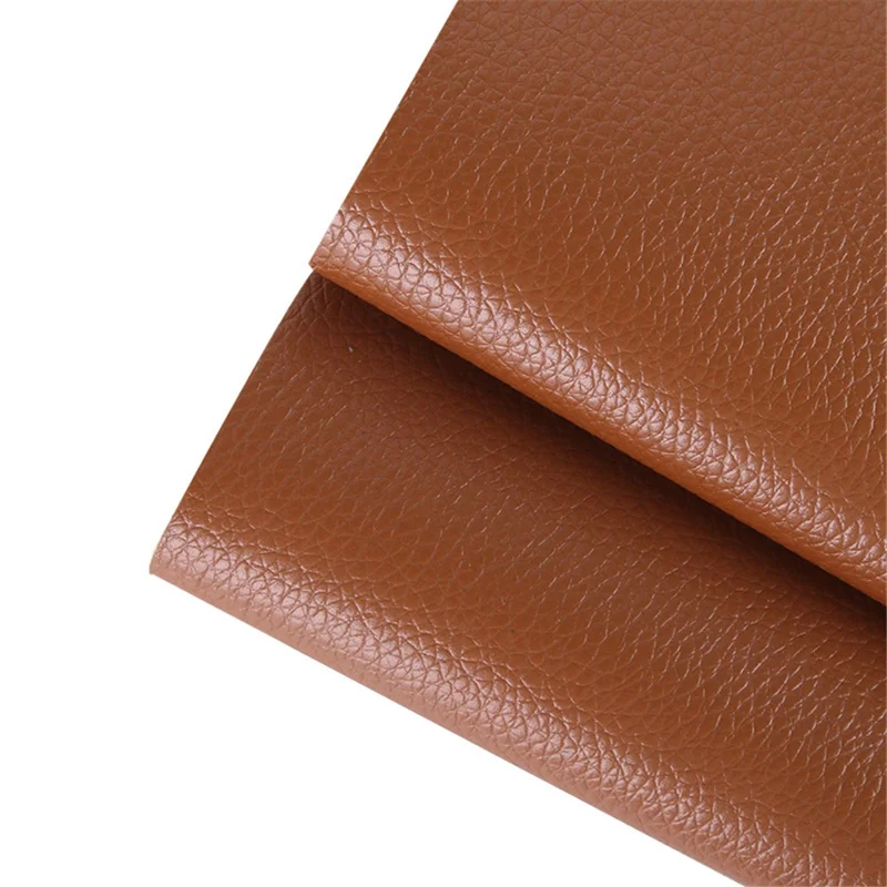 100x100CM Self-Adhesive PVC Leather Repair Tape Patch for Sofas, Car Seats, Couches, Handbags, Furniture - Coffee
