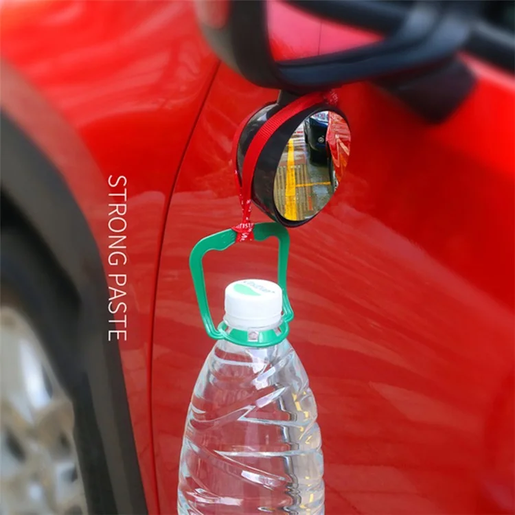 Miroir de sécurité pour angle mort de voiture 3R 045 de 70 mm, angle de vue de 360 degrés, réglable, argent
