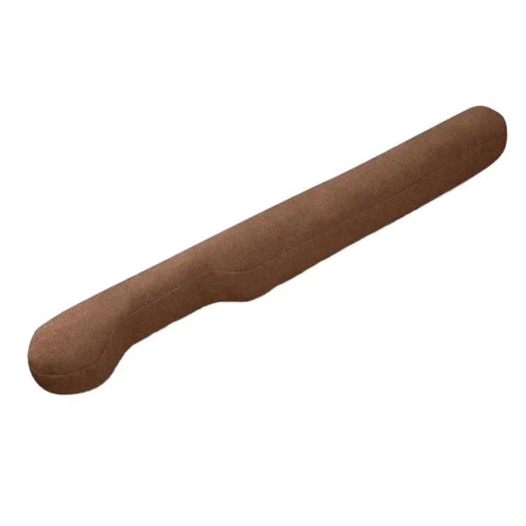 SNBLO 1Pc Car Seat Gap Filler Plug Leak-proof Suede Car Seat Gap Pad Strip - Marrone