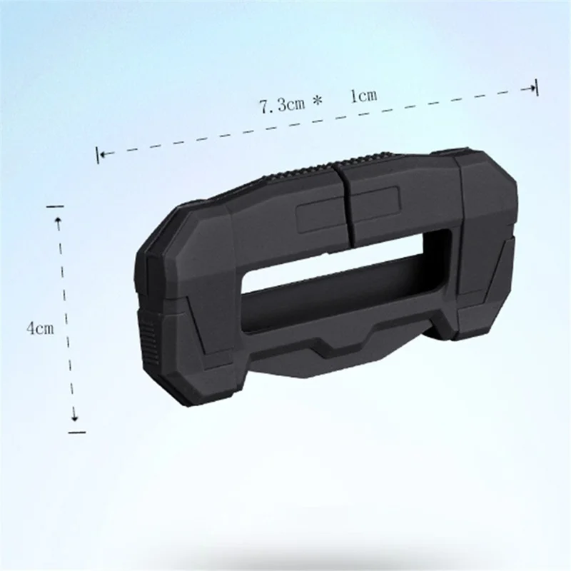 SNBLO Small Type Car Seat Belt Buckle Silicone Case Anti-scratch Seatbelt Buckle Cover - White