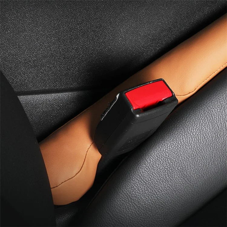 SNBLO Microfiber Leather Car Seat Seam Filling Strip Vehicle Seat Gap Filler Strip - Caffè