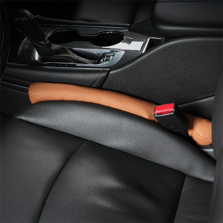 SNBLO Microfiber Leather Car Seat Seam Filling Strip Vehicle Seat Gap Filler Strip - Grey