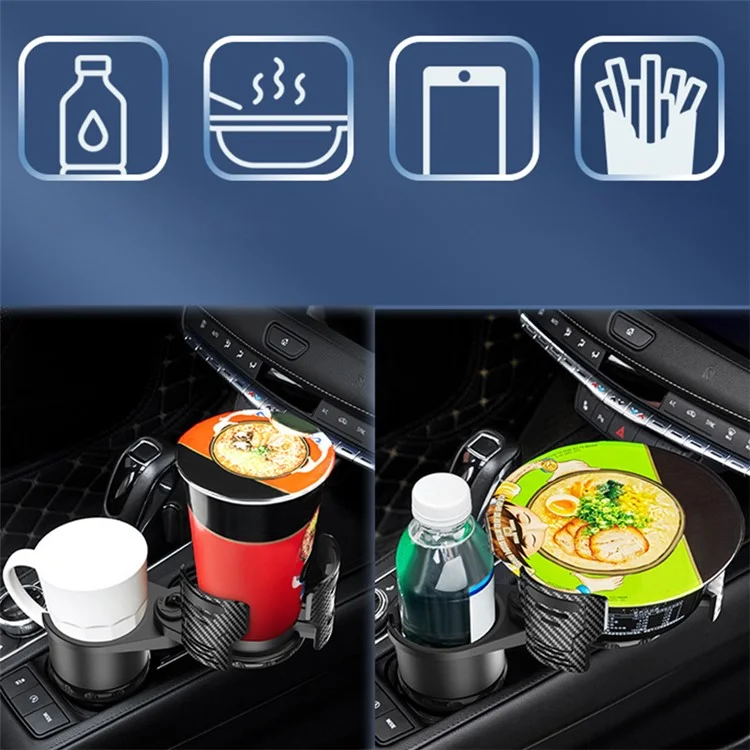 Suporte Multiuso para Copo de Água no Carro, Camada Superior Ajustável para Copo de Bebida (Tamanho: P)