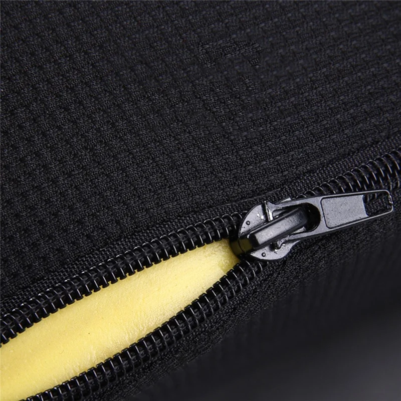 LOVERCAR Thicken Car Seat Cushion Memory Foam Slow Rebound Breathable Chair Cushion - Black