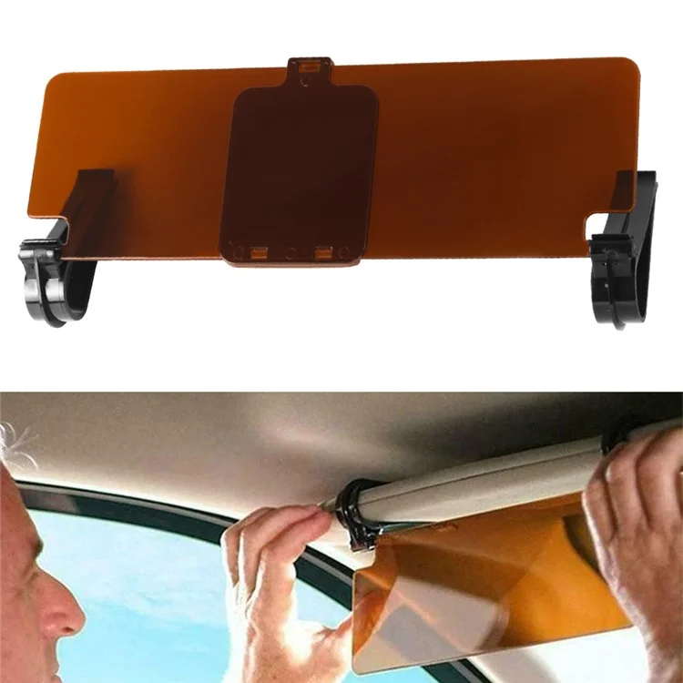 727 Car Sun Visor Anti-Glare Extension Clip-on Driving Vehicle Shield Windshield Sunshade