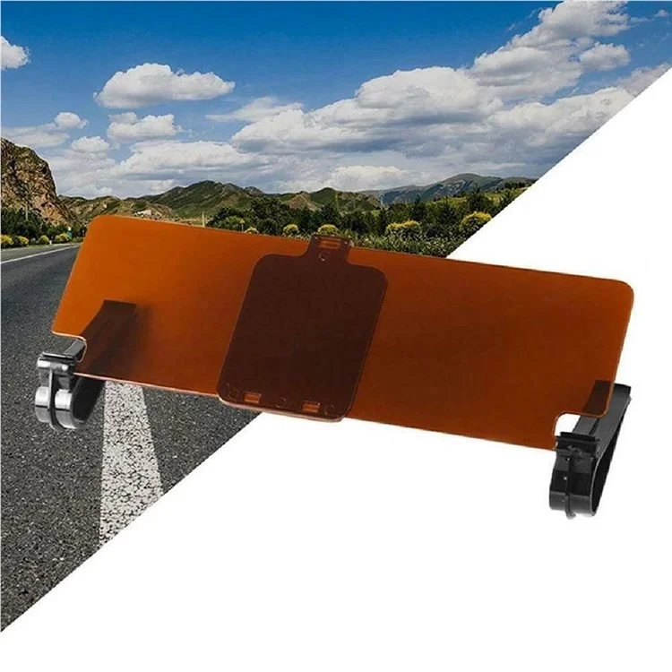 727 Car Sun Visor Anti-Glare Extension Clip-on Driving Vehicle Shield Windshield Sunshade