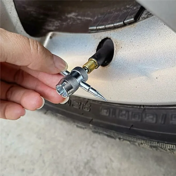 22 piezas / Juego de herramientas de palanca de neumáticos para coche, motocicleta, bicicleta, desmontaje de llanta y kit de reparación