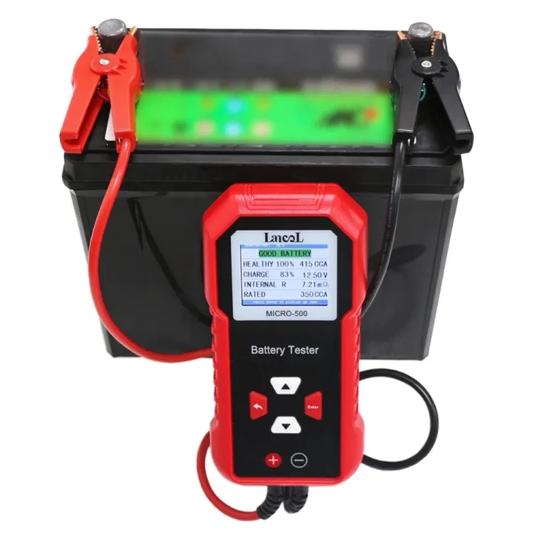 LANCOL Micro 500 Autobatterie-Tester 12V Lithium-Batterie-Test Digitaler Bleisäure-Batterie-Analysator