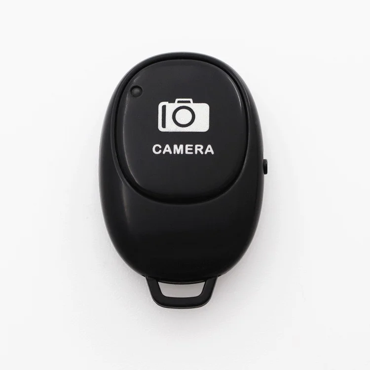 Bluetooth-compatible Wireless Remote Shutter Camera Phone Shutter Self-timer Remote Control for IOS Android - Black