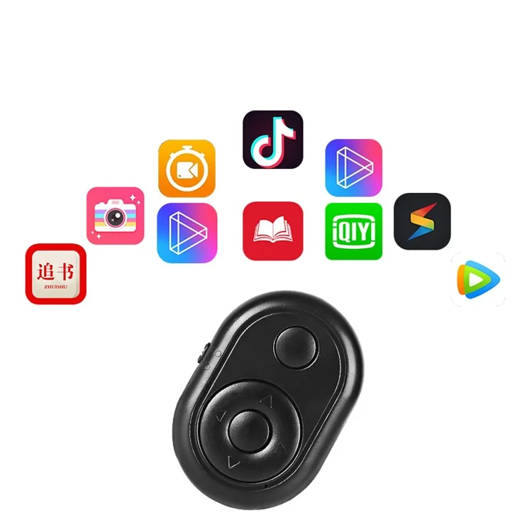 Multi-functional Bluetooth-compatible Remote Control Self Timer Camera Shutter for iOS and Android Mobile Phones