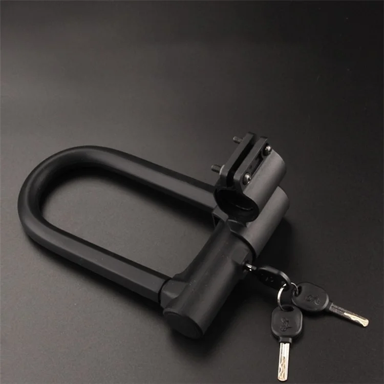PL-G1L IP65 Candado de bicicleta a prueba de agua Antirrobo con soporte de montaje / Llaves para bicicleta y motocicleta