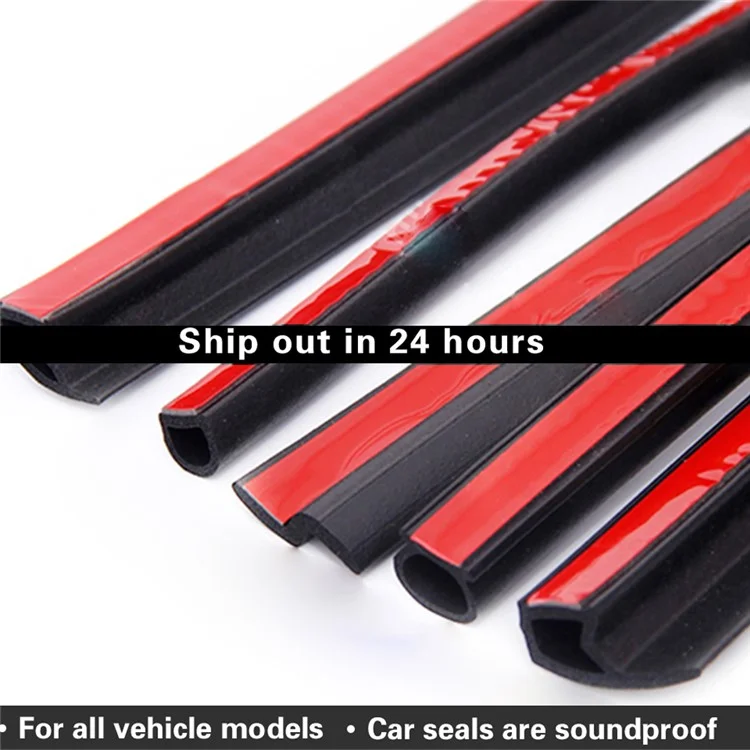 5 m de Grande Forme de Porte de Voiture de Voiture de Porte-cagoule Striot de Joint en Caoutchouc Isolation
