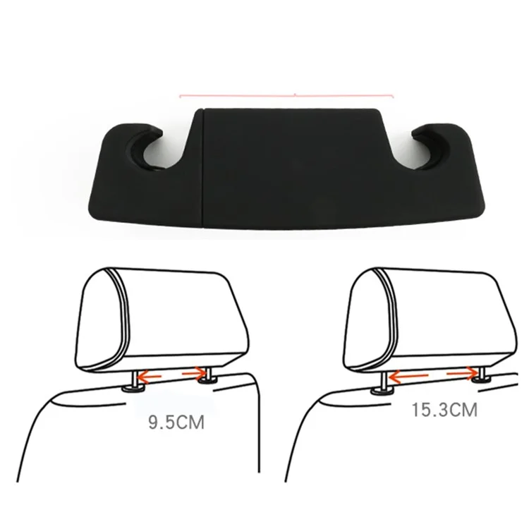 JY190 Car Seat Back Clothes PU Hanger Suit Coat Car Headrest Hanging Holder