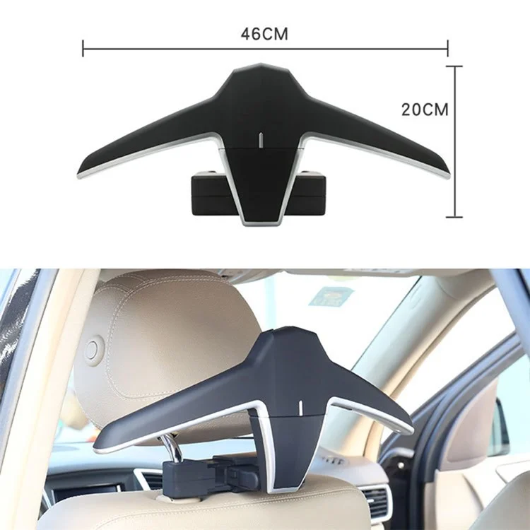 JT-G03-2 Business Sedan Seat Back Clothes Hanger Suit Coat Car Headrest Hanging Holder