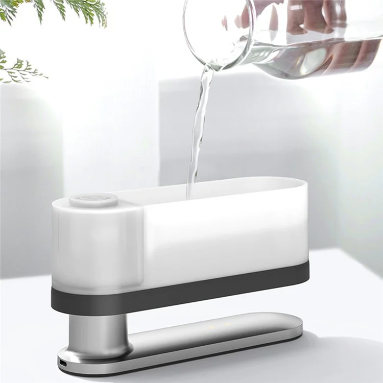 Diffuseur d'huiles essentielles à simulation de flamme F018, humidificateur d'air aromatique à lumière colorée et fonctionnement silencieux pour la maison et le bureau - Blanc