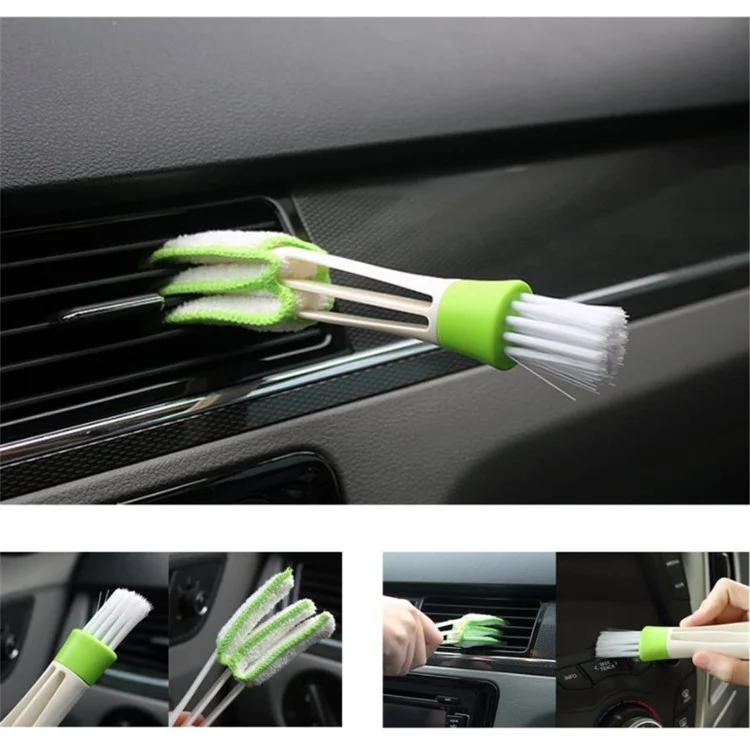 HX2020122117 Kit de 17 peças de escova de limpeza de pneus de carro Brush Long Soft Wheel Microfiber Cloth Dirt Dust Clean Tools Set