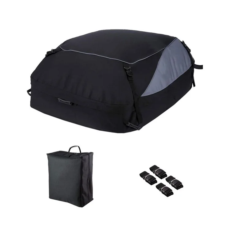 160x110x45cm TJF125222 Car Rooftop Cargo Carrier Bag Waterproof Cargo Roof Bag Rooftop Carrier, Size: L