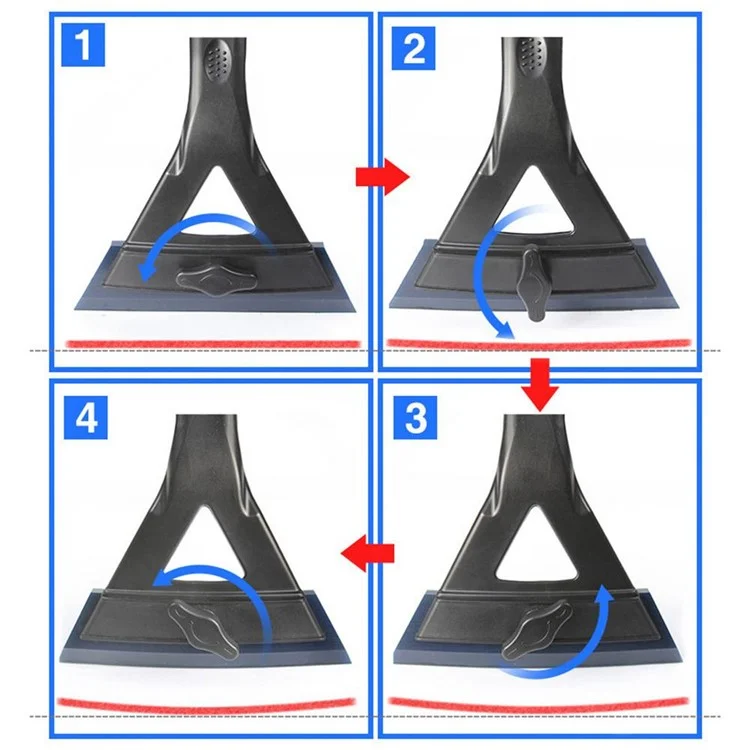 Sebter SBT-4107 Auto Windschutzscheibe Weiche Schnee Entfernung Schaufel Verstellbares Glasfenster Eisschaber