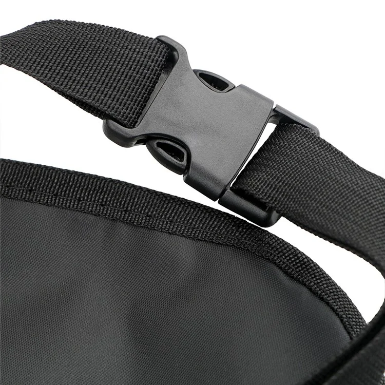 Car Back Seat Multi-Pocket Phone Tablet PC Holder Pouch Hanging Storage Bag Organizer - Black S