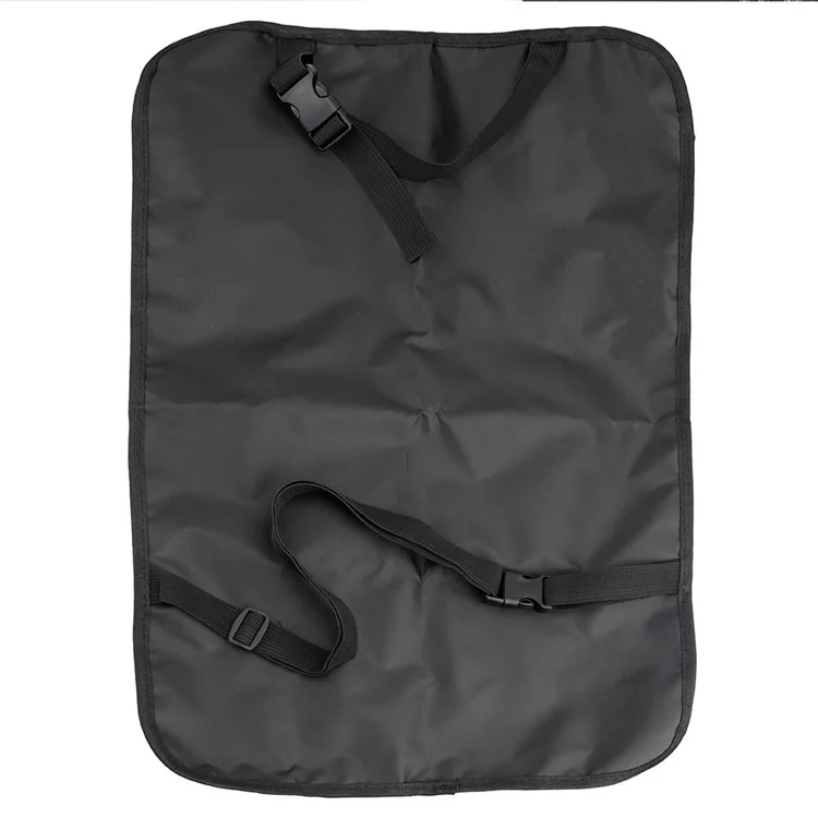 Car Back Seat Multi-Pocket Phone Tablet PC Holder Pouch Hanging Storage Bag Organizer - Black S