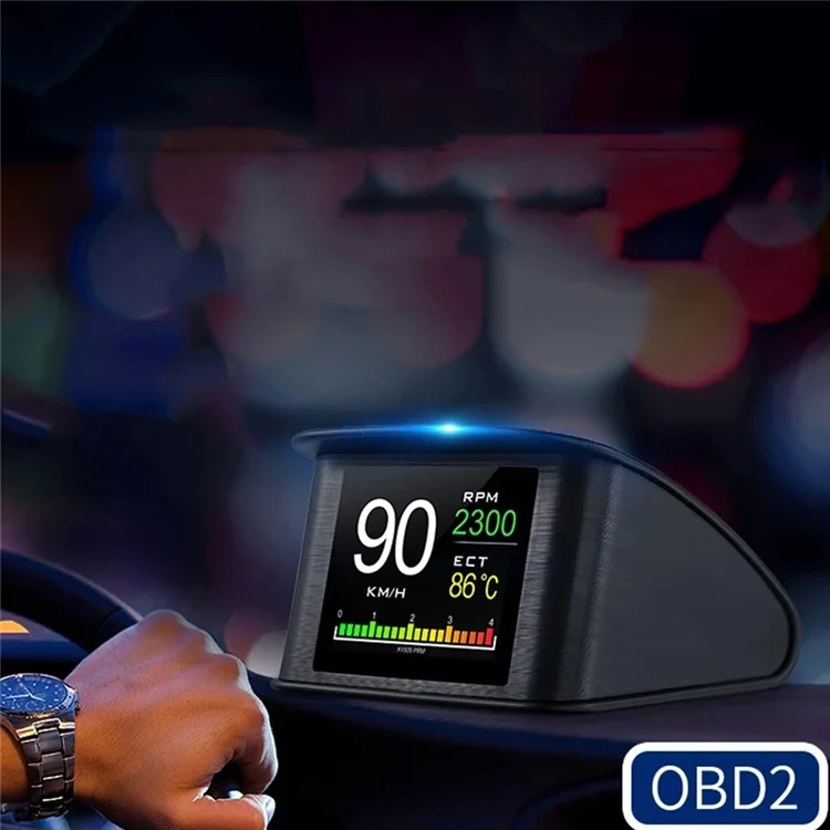 P10 Car Digital Speedometer Head Up Display On-Board Computer Fuel Consumption Auto Electronic Accessories