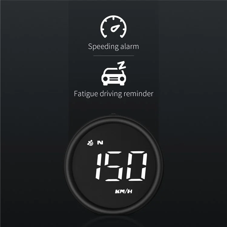 G1 Acessórios Eletrônicos de Carro HUD Cabeça Exibir GPS Digital Auto Speedometer Oversceed Alarm Windshield Projector - Branco